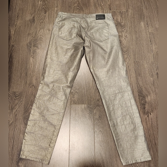 Calvin Klein Silver Jegging Jeans - Picture 5 of 7